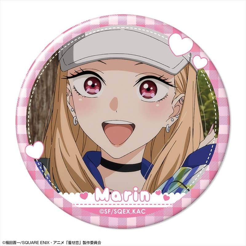 (Goods - Badge) TV Anime - My Dress-Up Darling Season 2 Button Badge Design 06 (Marin Kitagawa/F)