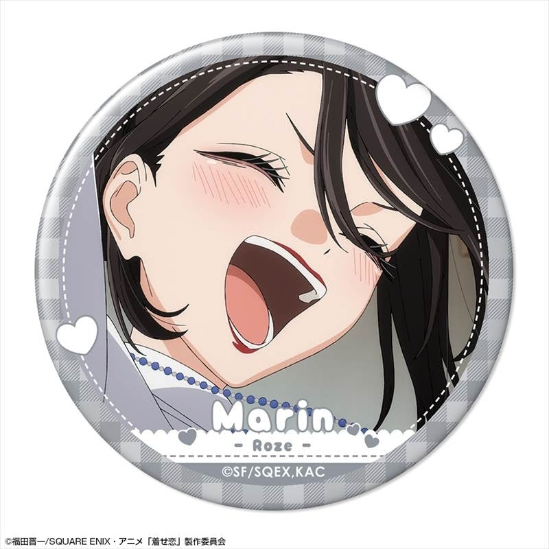 (Goods - Badge) TV Anime - My Dress-Up Darling Season 2 Button Badge Design 10 (Marin Kitagawa (Rose))