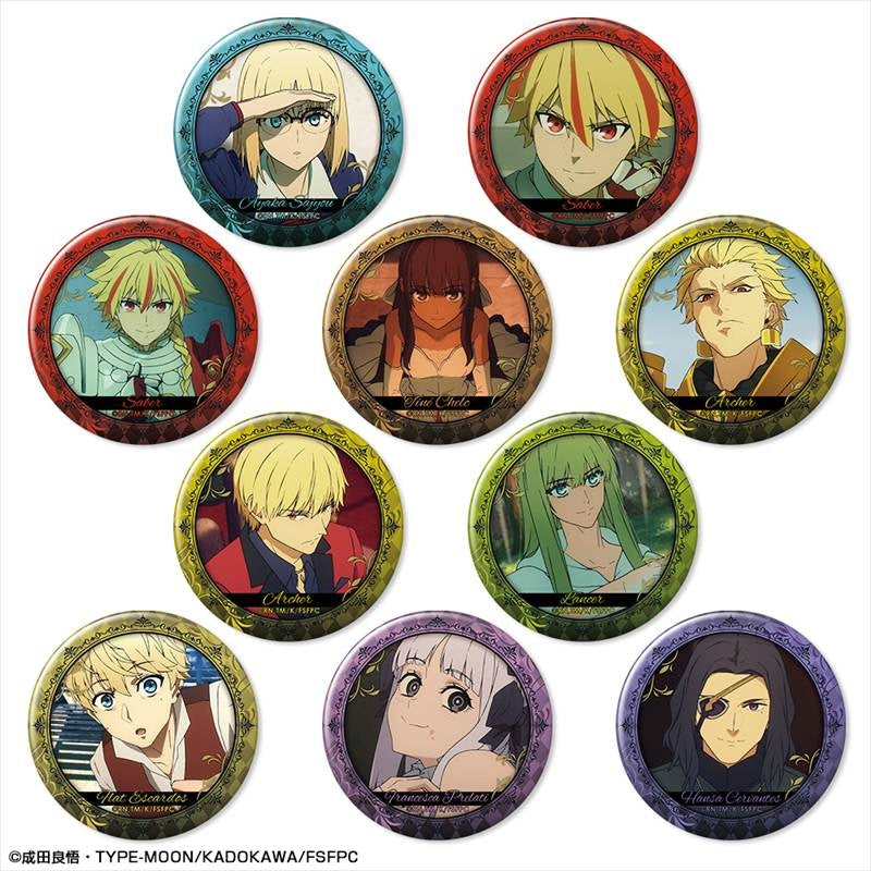 (Goods - Badge) TV Anime Fate/strange Fake Pack of 10 Trading Button Badge (Blind Box -Single)