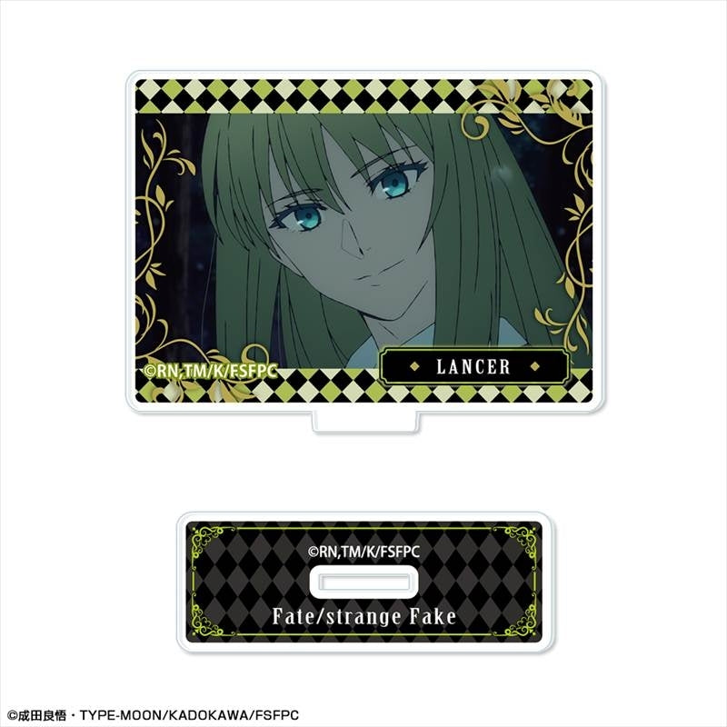 (Goods - Acrylic Stand) TV Anime Fate/strange Fake Mini Acrylic Stand Design 11 (Lancer/A)