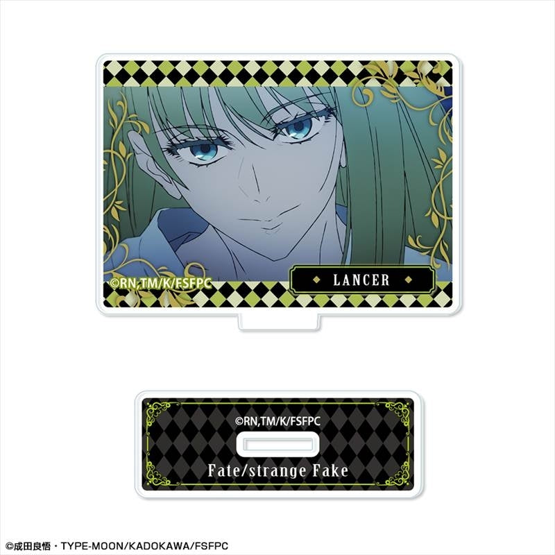 (Goods - Acrylic Stand) TV Anime Fate/strange Fake Mini Acrylic Stand Design 12 (Lancer/B)