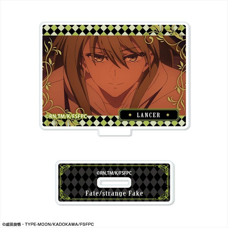 (Goods - Acrylic Stand) TV Anime Fate/strange Fake Mini Acrylic Stand Design 13 (Lancer/C)