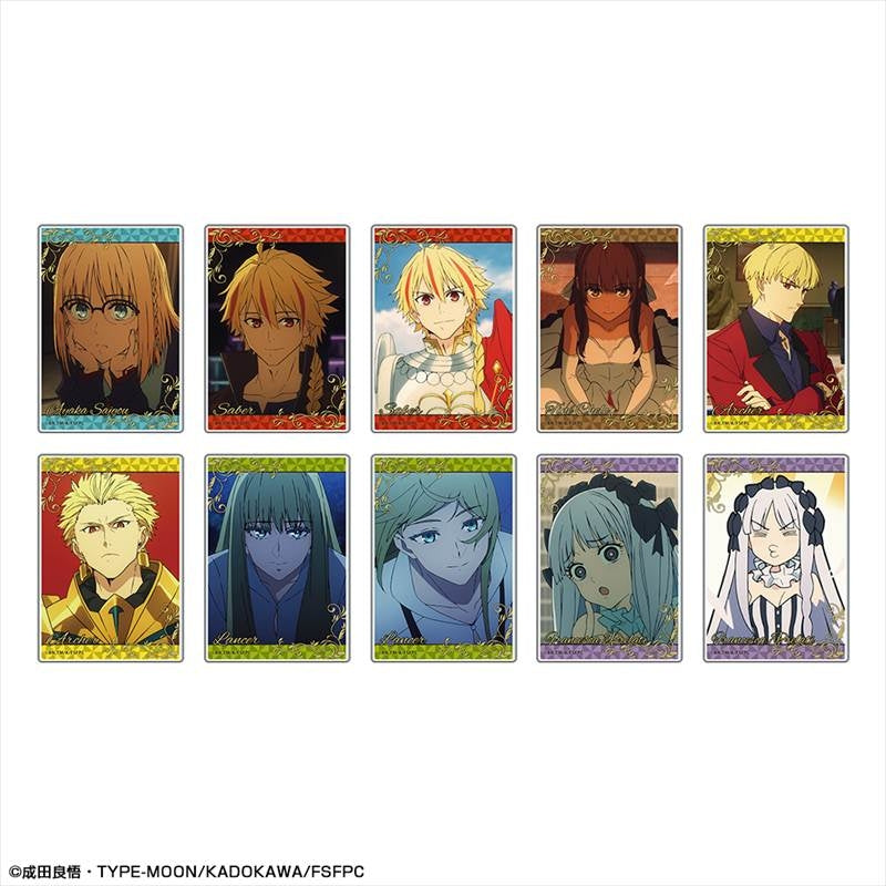 (Goods - Card) TV Anime Fate/strange Fake Pack of 10 Trading Acrylic Card (Blind Box -Single)