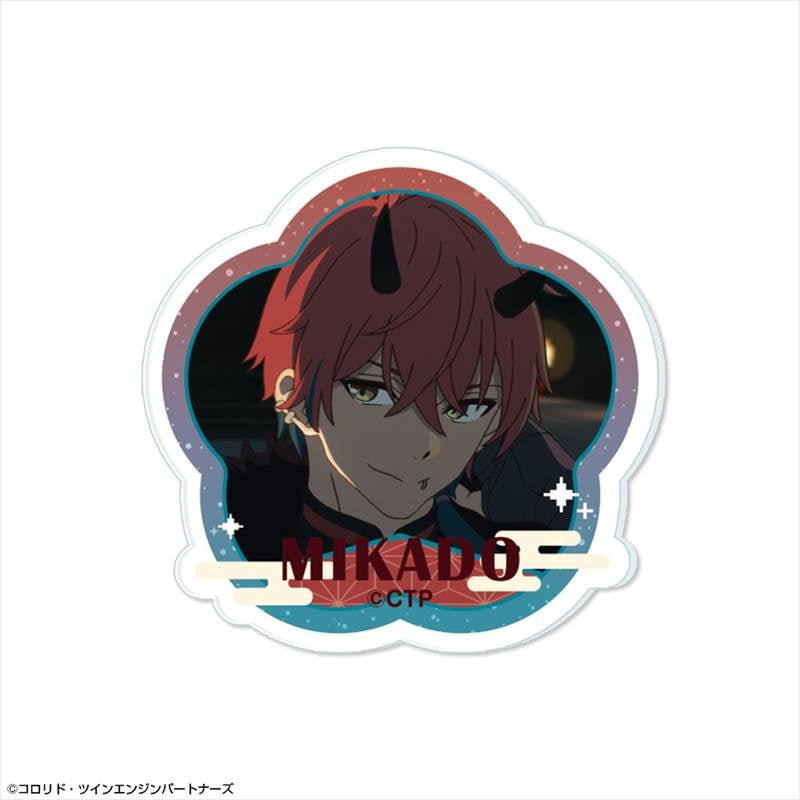 (Goods - Badge) Cosmic Princess Kaguya! Acrylic Badge 12 Akira Mikado