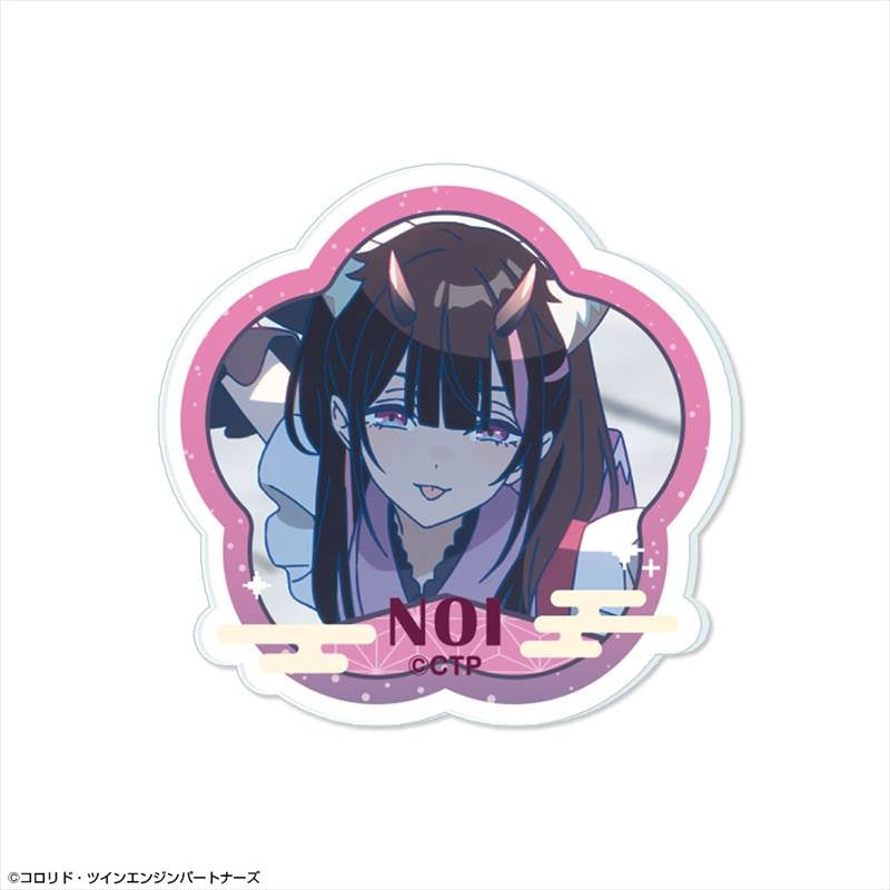 (Goods - Badge) Cosmic Princess Kaguya! Acrylic Badge 15 Noi Komazawa