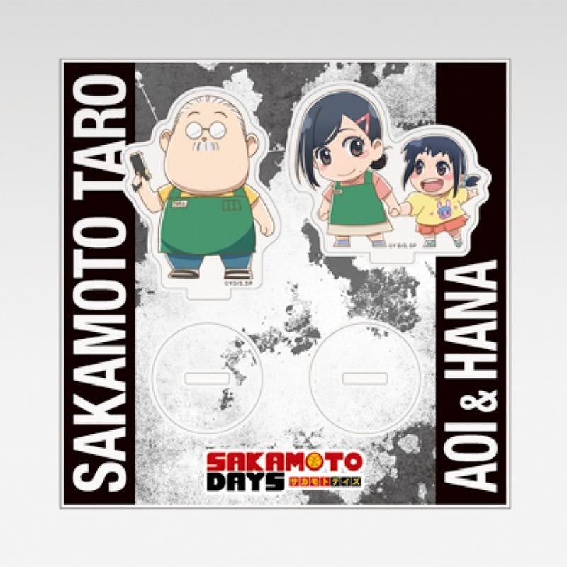 (Goods - Stand Pop) SAKAMOTO DAYS Acrylic Stand Set (Taro Sakamoto A, Aoi, Hana)