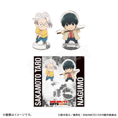 (Goods - Stand Pop) SAKAMOTO DAYS Acrylic Stand Set (Taro Sakamoto B, Nagumo)