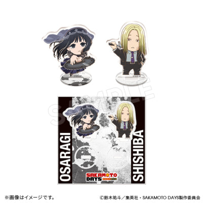 (Goods - Stand Pop) SAKAMOTO DAYS Acrylic Stand Set (Shishiba, Osaragi)