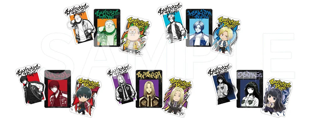 (Goods - Sticker) SAKAMOTO DAYS Sukajan Set Sticker