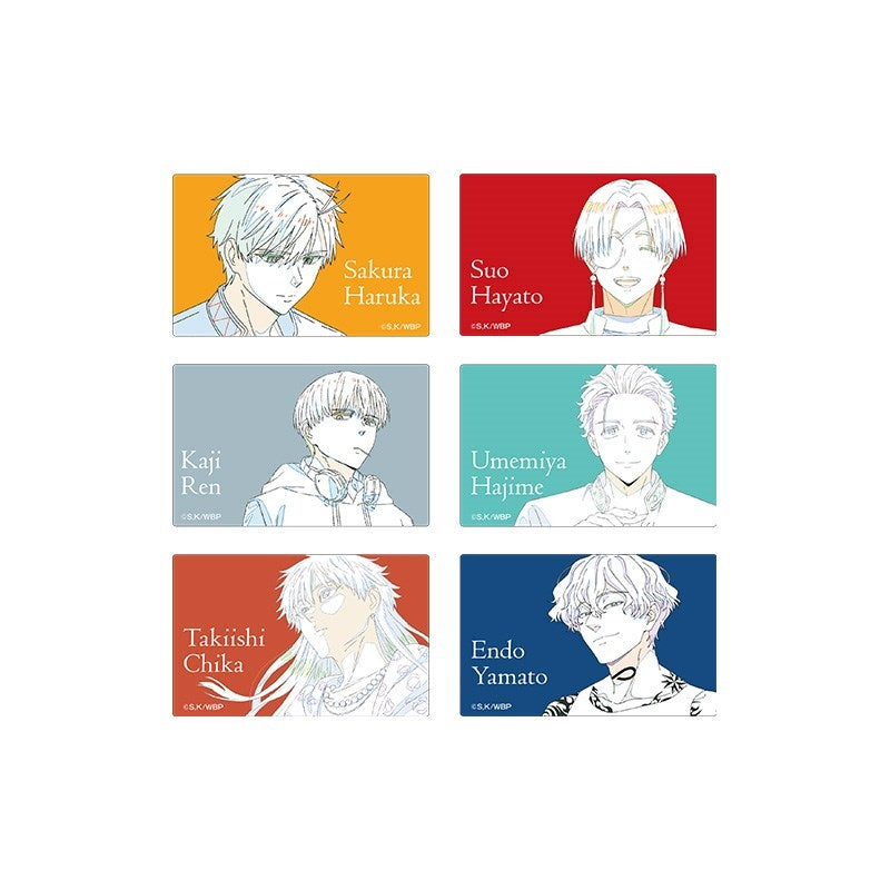 (Goods - Card) WIND BREAKER Key Animation Art Acrylic Card (Ren Kaji)