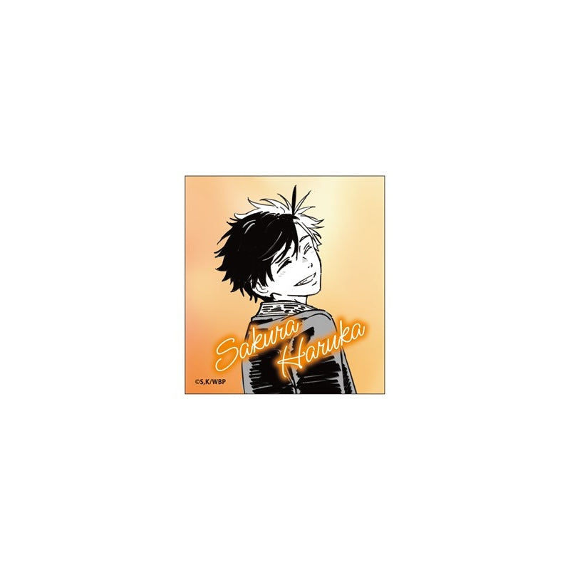 (Goods - Sticker) WIND BREAKER Recording Script Illustraion Sticker Sakura