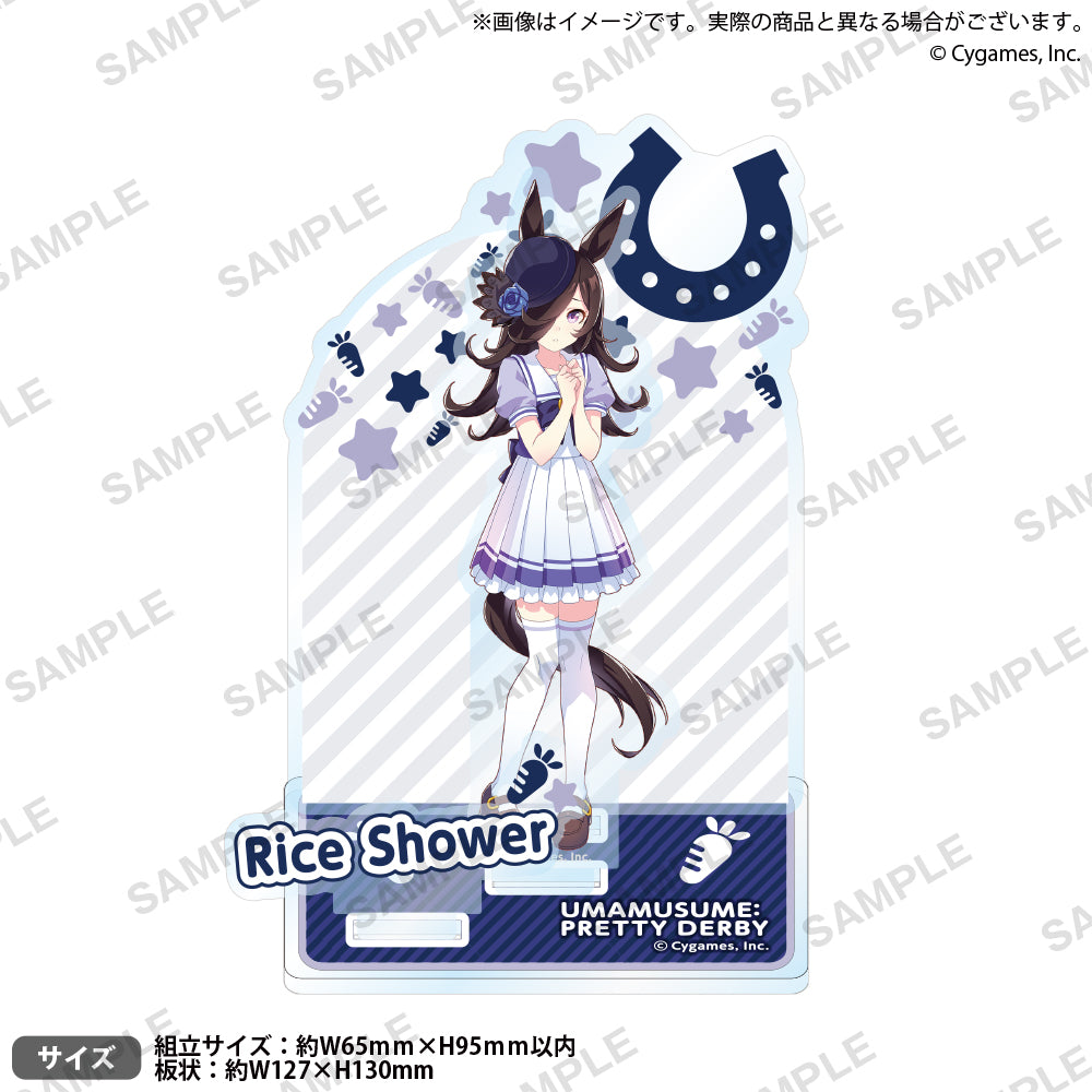 (Goods - Acrylic Stand) Uma Musume Diorama Acrylic Stand Rice Shower