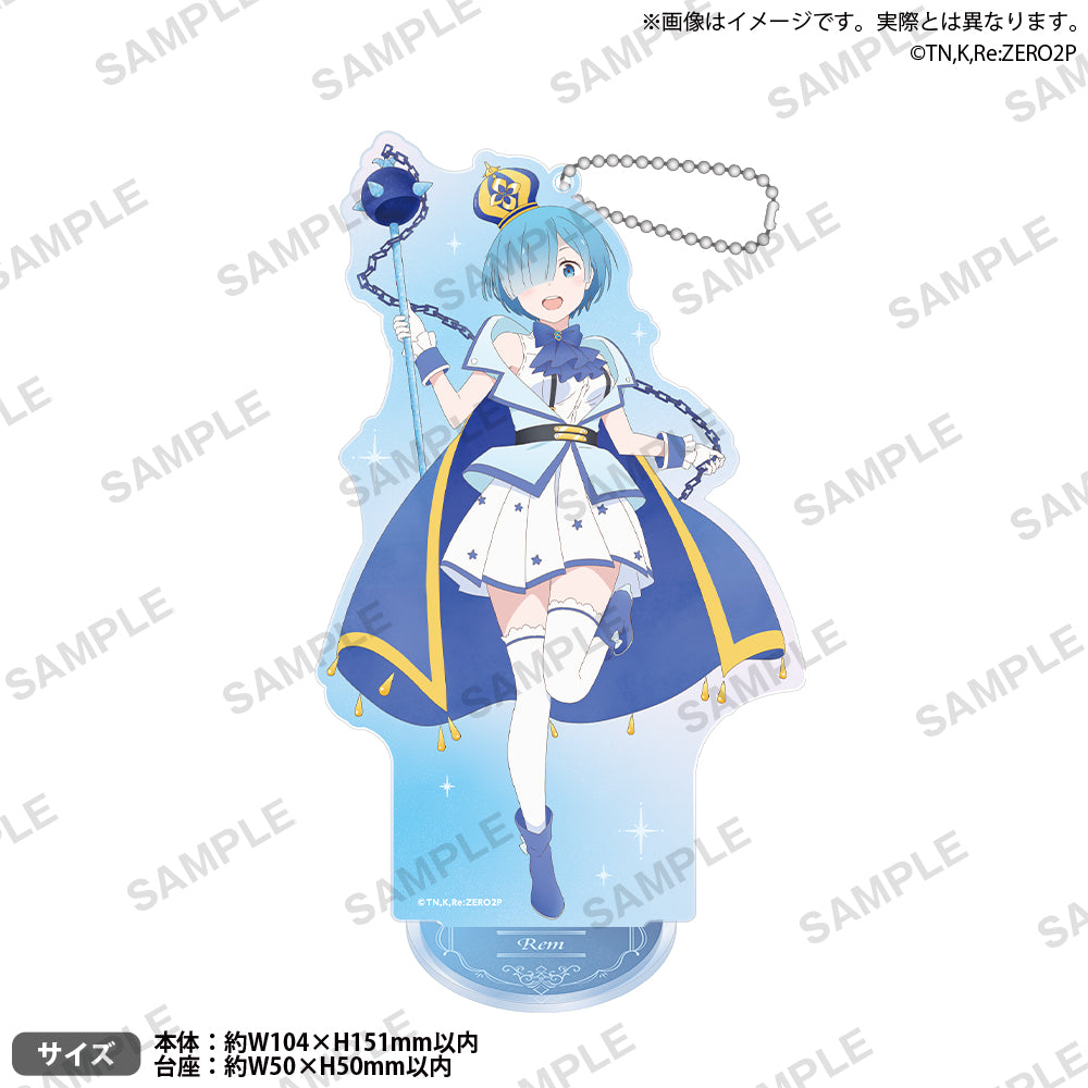 Re:Zero] Acrylic Stand Keychain Ram and Rem's Birthday Life 2024