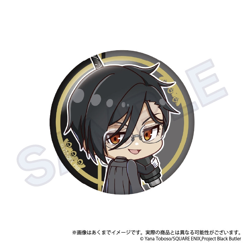 (Goods - Badge) Black Butler: Public School Arc Trading Can Badge Oekakiccho Ver. (Blind Box -Single)