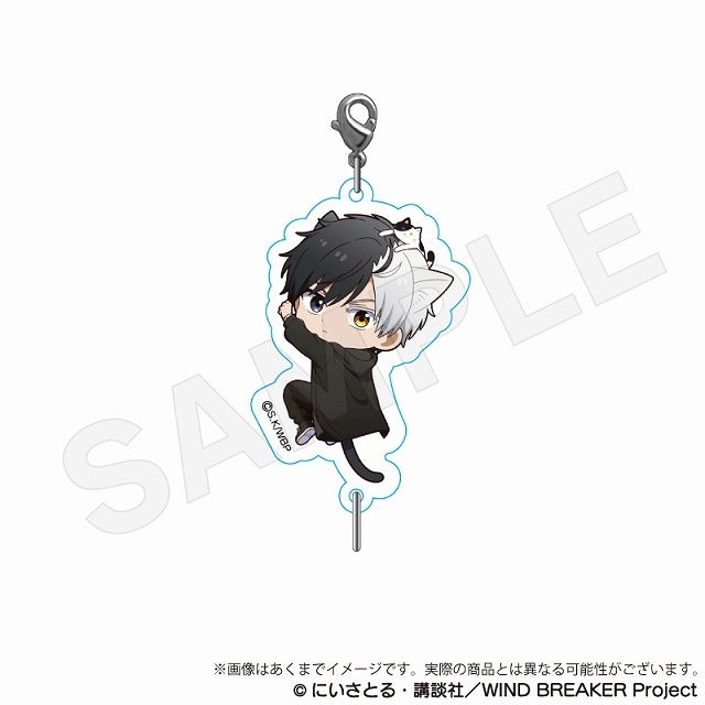 (Goods - Charm) WIND BREAKER Trading Connectable Charms – Hittsuki Nyan Ver. (Blind Box -Single)