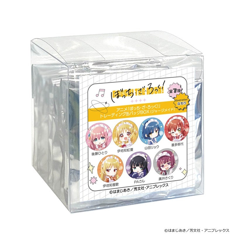 (1BOX=7)(Goods - Badge) Bocchi the Rock! Trading Button Badge (Jersey Maid/Art by Namori)(Blind Box -Single)