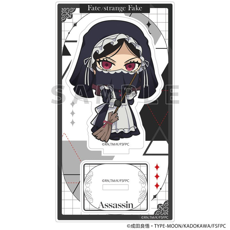 (Goods - Acrylic Stand) Fate/strange Fake Acrylic Stand (Assassin/Maids & Butlers)