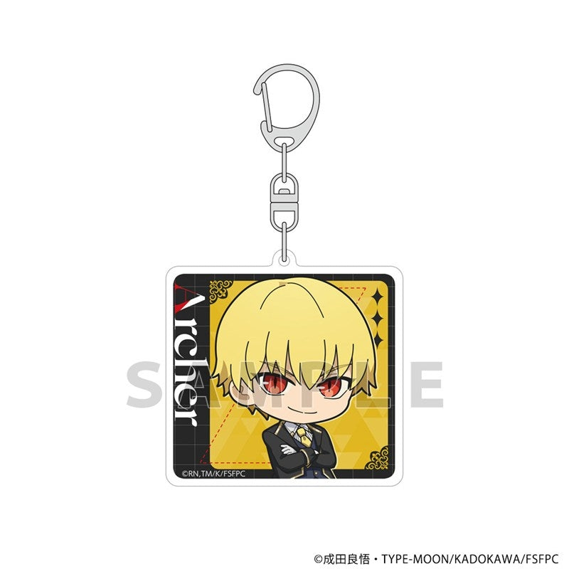 (Goods - Keychain) Fate/strange Fake Acrylic Keychain (Archer/Maids & Butlers)
