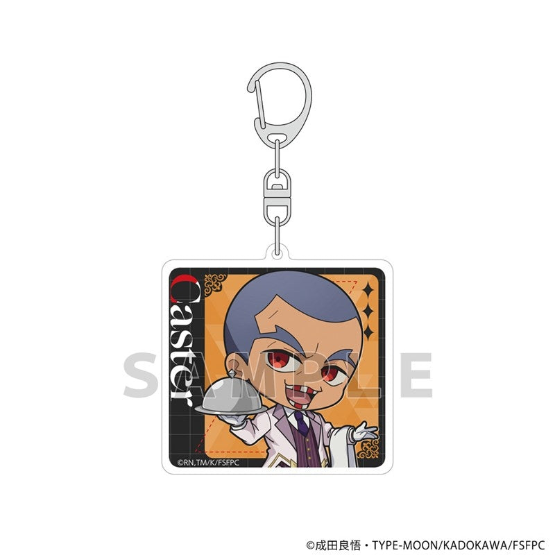 (Goods - Keychain) Fate/strange Fake Acrylic Keychain (Caster/Maids & Butlers)