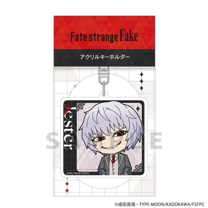 (Goods - Keychain) Fate/strange Fake Acrylic Keychain (Jester Karture/Maids & Butlers)