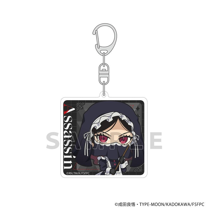 (Goods - Keychain) Fate/strange Fake Acrylic Keychain (Assassin/Maids & Butlers)