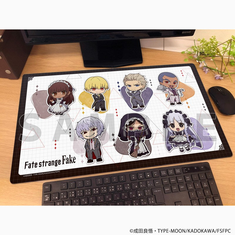 (Goods - Deskmat) Fate/strange Fake Rubber Mat (Maids & Butlers)