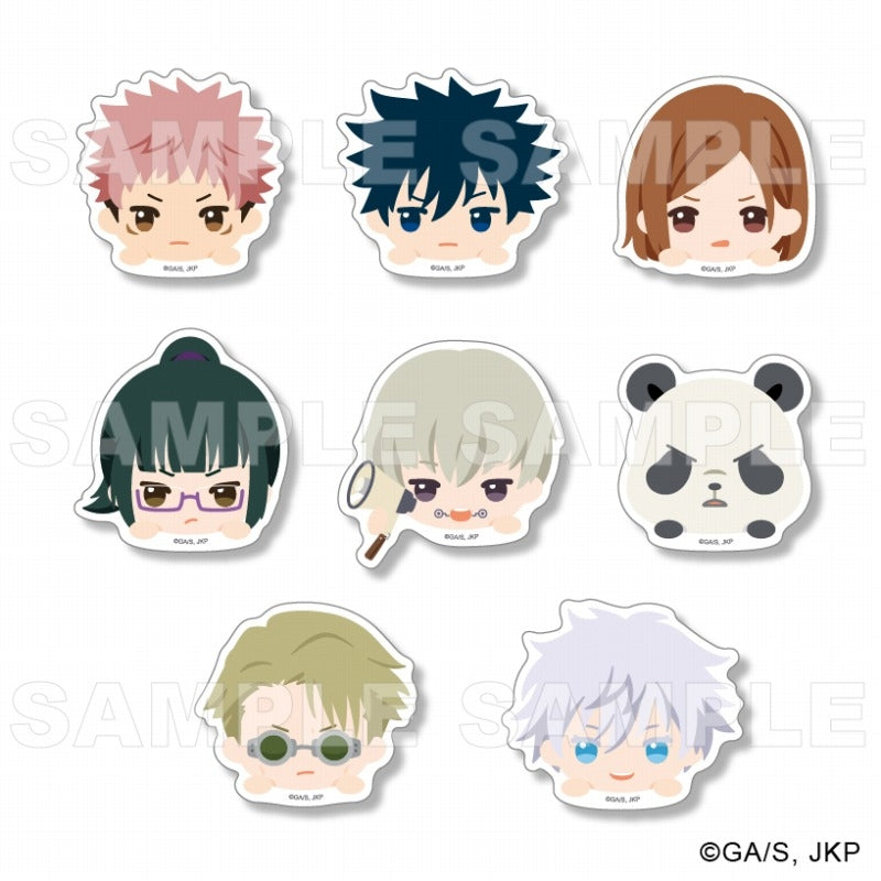 (Goods - Sticker) Jujutsu Kaisen Chokotte! Trading Sticker Shibuya Incident (Blind Box -Single)