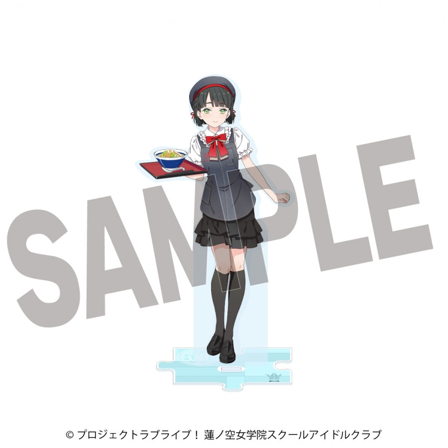 (Goods - Acrylic Stand) Love Live! Hasunosora Jogakuin School Idol Club x Hachi-ban Ramen Collab Acrylic Stand Ginko Momose