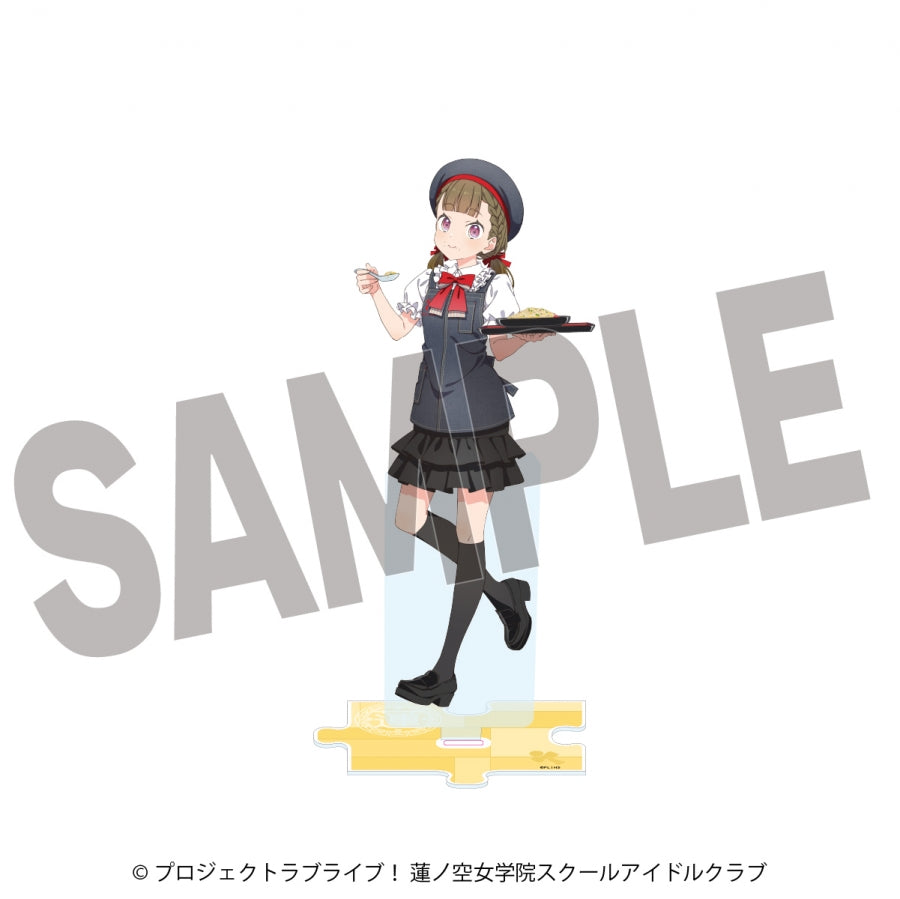 (Goods - Acrylic Stand) Love Live! Hasunosora Jogakuin School Idol Club x Hachi-ban Ramen Collab Acrylic Stand Kosuzu Kachımachi