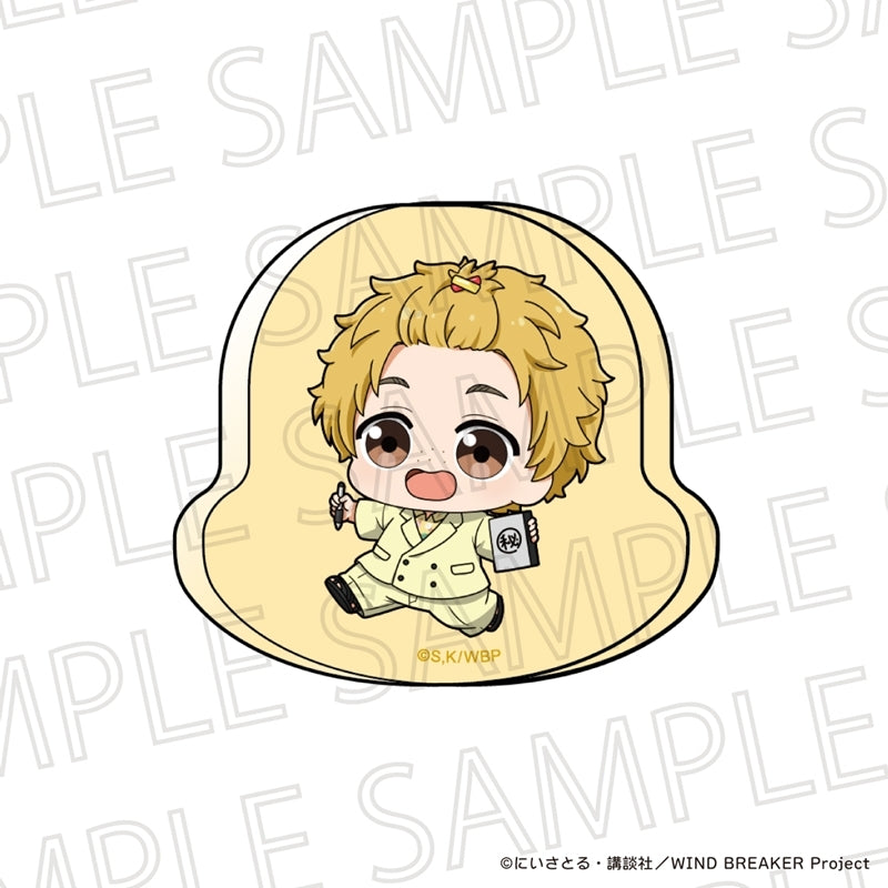Goods - Ornament) WIND BREAKER Puchiteku Yurayura Acrylic Block Akihi