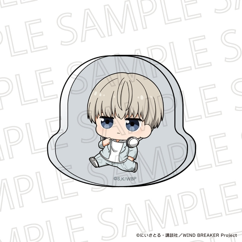 Goods - Ornament) WIND BREAKER Puchiteku Yurayura Acrylic Block Ren K