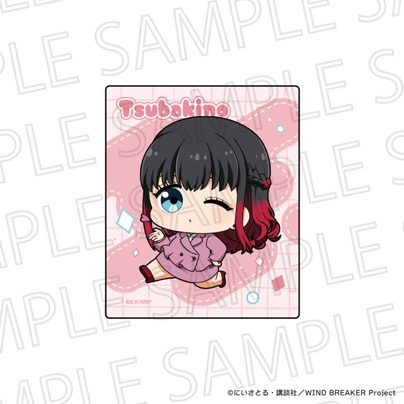 Goods - Sticker) WIND BREAKER Puchiteku Square Cut Sticker Tasuku Tsu