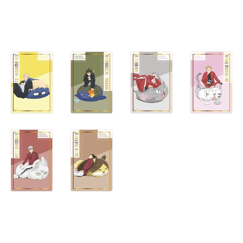(Goods - Card) Haikyu!! feat. Exclusive Art Trading Foil-Stamped Clear Card JF 2025 Ver. (Blind Box -Single)