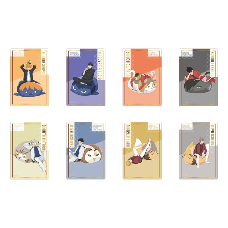 (Goods - Card) Haikyu!! feat. Exclusive Art Trading Foil-Stamped Clear Card JF 2024 Ver. (Blind Box -Single)