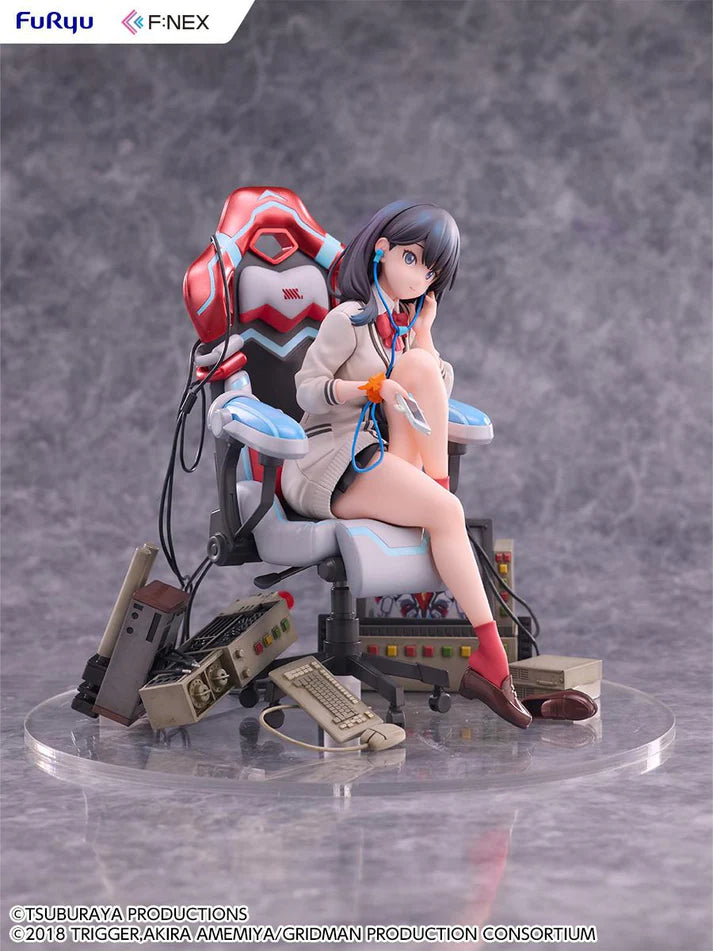 (1/7 Scale Figure) SSSS.GRIDMAN Rikka Takarada: Gaming Chair ver.