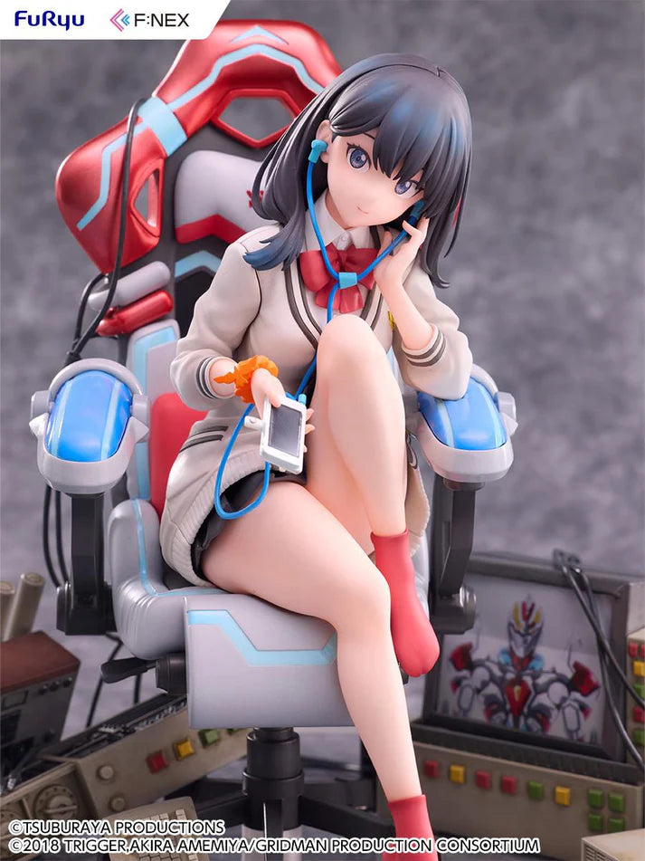 (1/7 Scale Figure) SSSS.GRIDMAN Rikka Takarada: Gaming Chair ver.