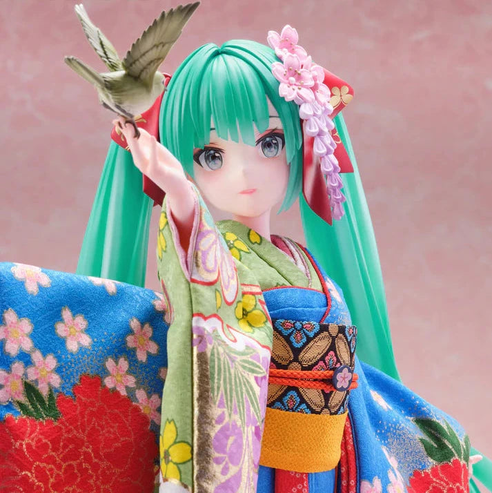 (1/4 Scale Fgure) VOCALOID Yoshitoku x F:NEX Hatsune Miku: Japanese Doll