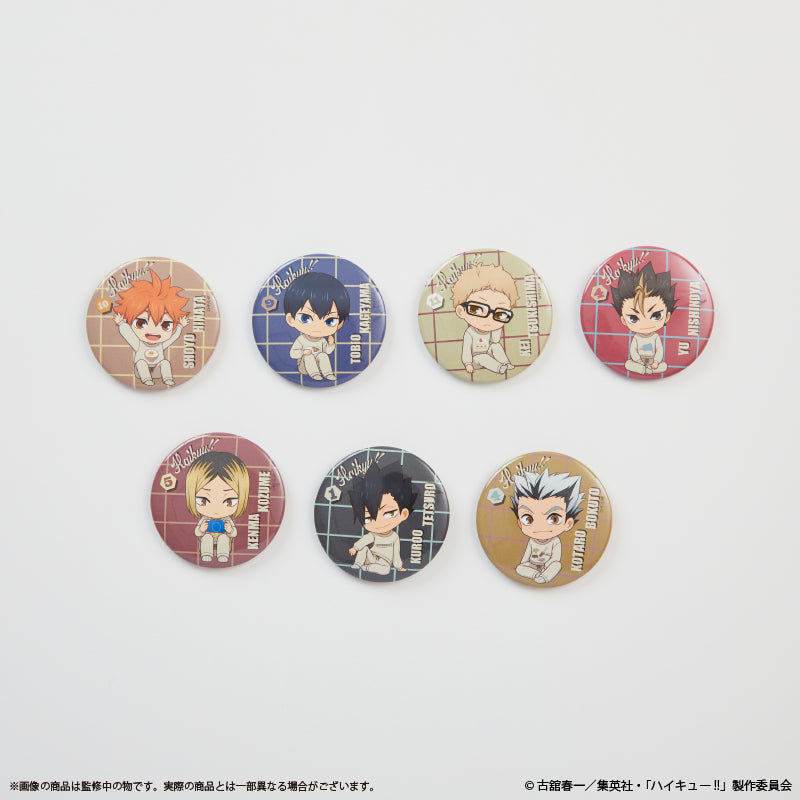 (Goods - Badge) Haikyu!! Canbadge (trading) (Blind Box -Single)