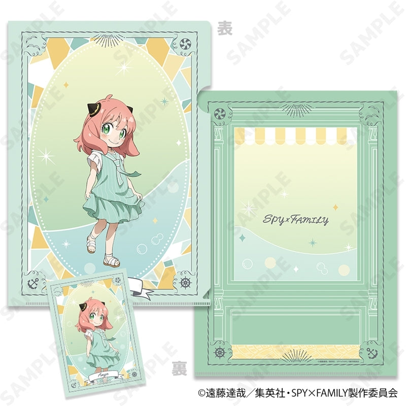 Goods - Set) TV Anime SPY x FAMILY Clear File & Bromide Set 1. Anya [