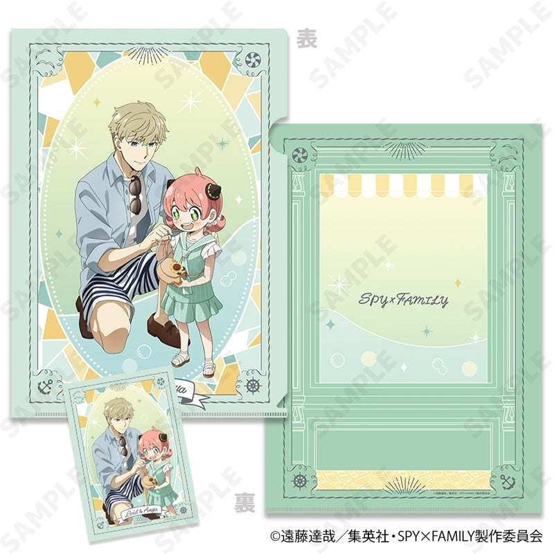 Goods - Set) TV Anime SPY x FAMILY Clear File & Bromide Set 3. Loid &
