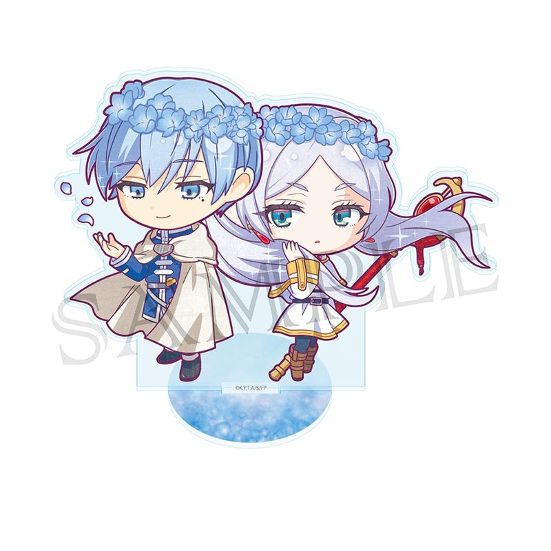(Goods - Acrylic Stand) Frieren: Beyond Journey's End Vintage Series Chibi Acrylic Stand Blue Moon Weed