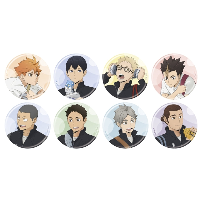 (Goods - Badge) Haikyu!! feat. Exclusive Art Trading Button Badge Sakanoshita Market (Blind Box -Single)