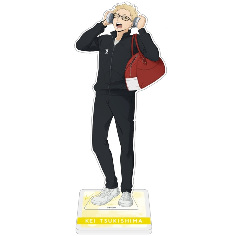 (Goods - Acrylic Stand) Haikyu!! feat. Exclusive Art Acrylic Stand Kei Tsukishima Sakanoshita Market