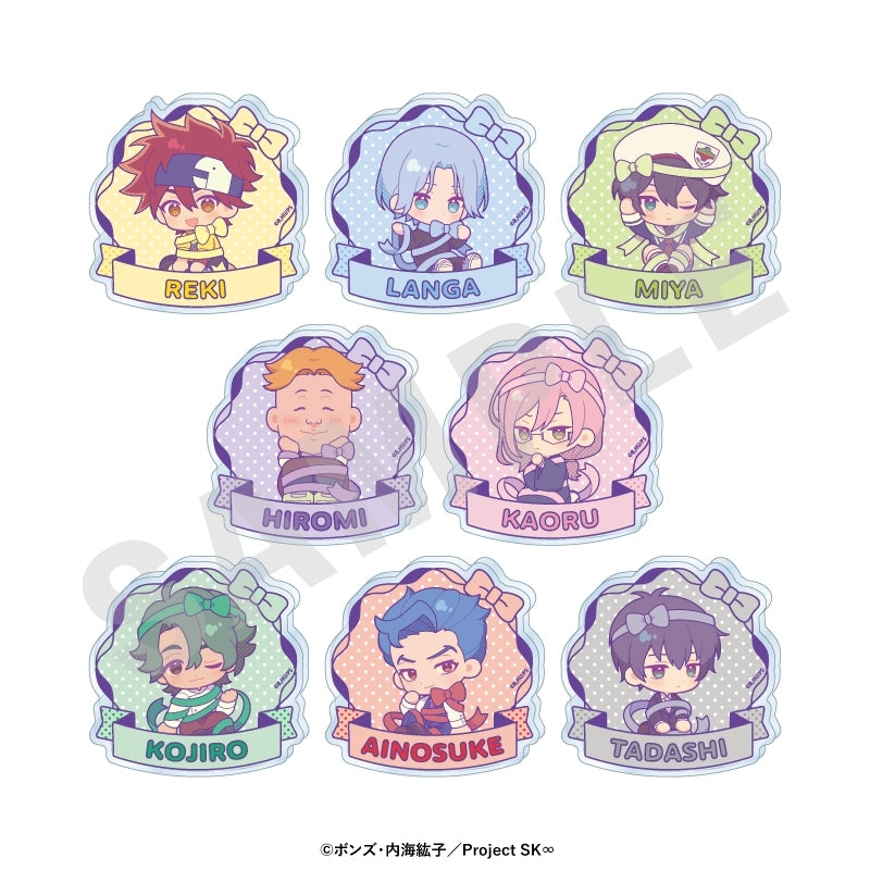 Goods - Badge) Original TV Anime - SK8 the Infinity Chibi Ribbon