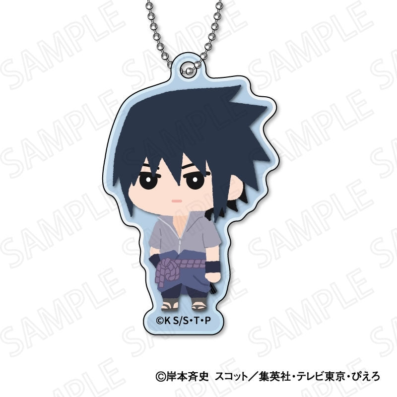 (1BOX=8)(Goods - Key Chain) NARUTO Shippuden TV Anime Mofumofu Acrylic Key Chain(Blind Box -Single)