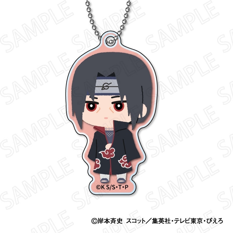 (1BOX=8)(Goods - Key Chain) NARUTO Shippuden TV Anime Mofumofu Acrylic Key Chain(Blind Box -Single)