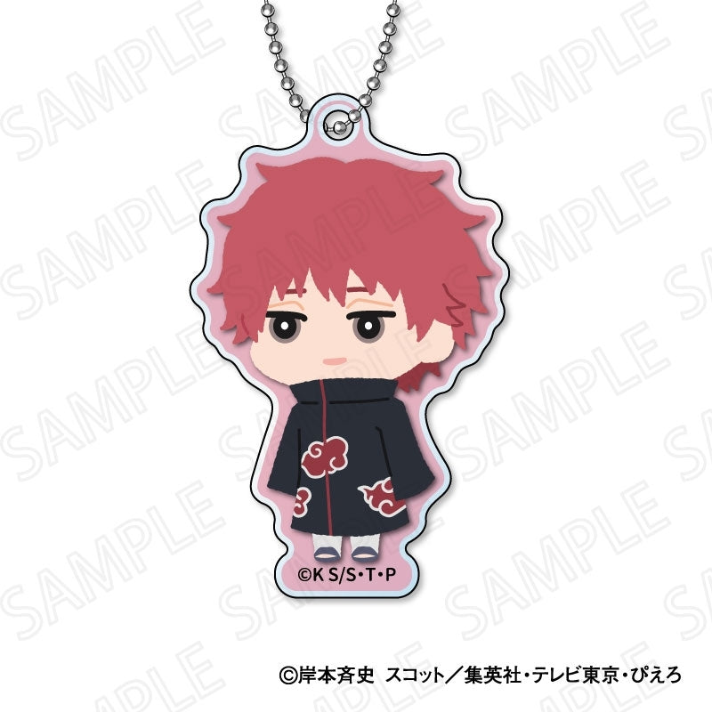 (1BOX=8)(Goods - Key Chain) NARUTO Shippuden TV Anime Mofumofu Acrylic Key Chain(Blind Box -Single)
