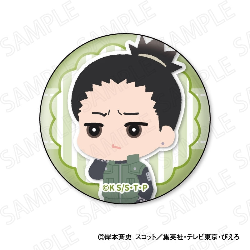 (1BOX=8)(Goods - Badge) NARUTO Shippuden TV Anime Mofumofu Button Badge Collection(Blind Box -Single)