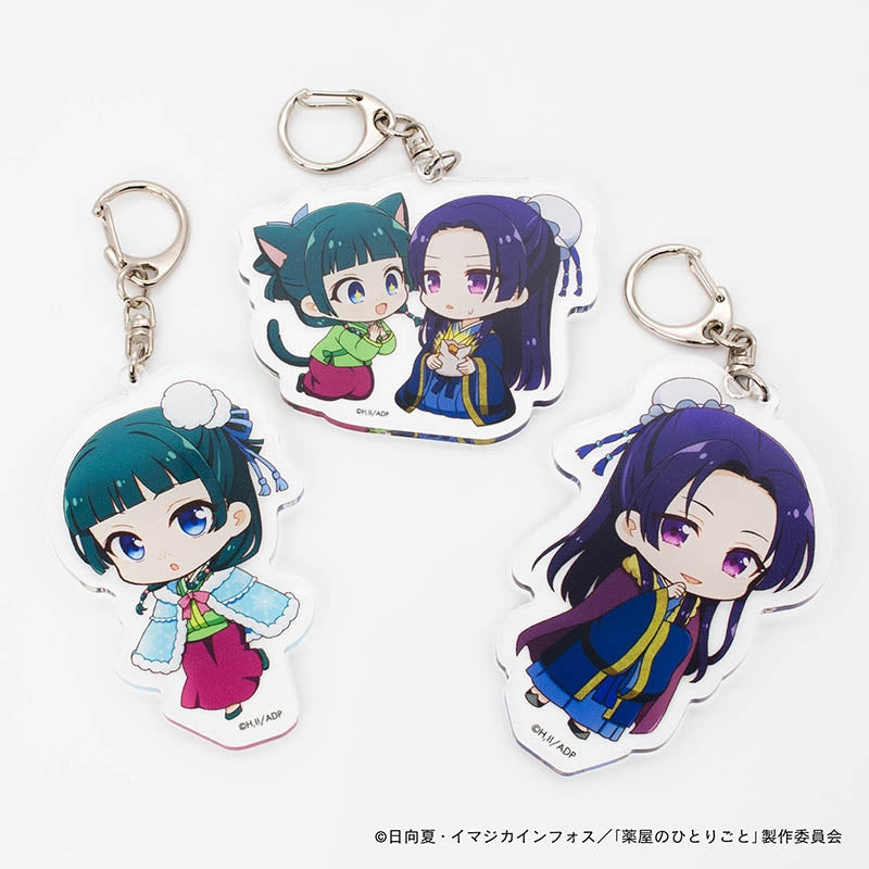 (Goods - Keychain) The Apothecary Diaries Acrylic Keychain Meowmao & Jinshi Ox Bezoar