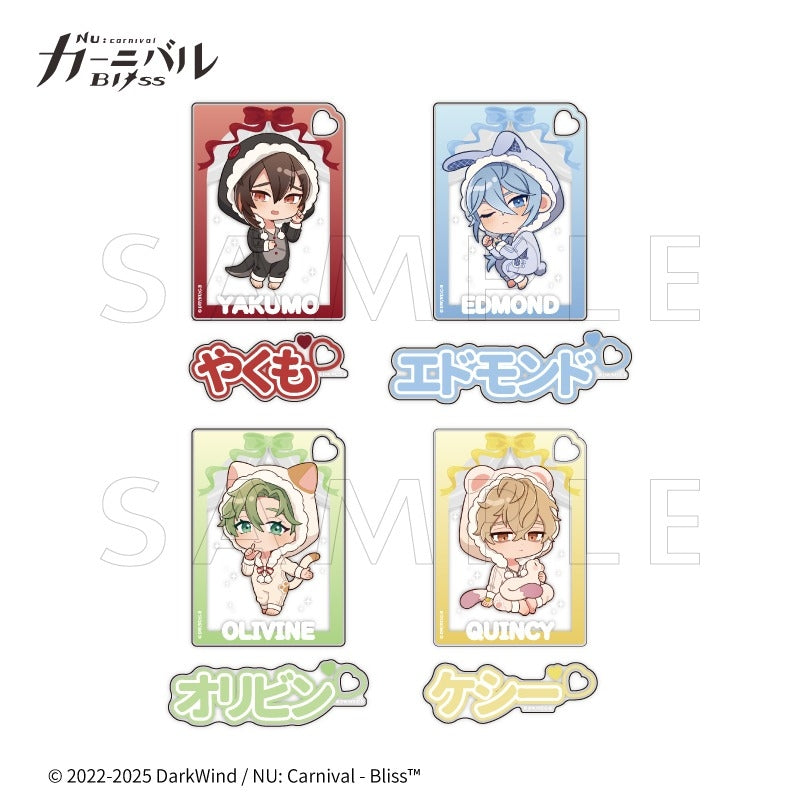 (Goods - Card) NU: Carnival - Bliss x fanfancy + Acrylic Card Set (Blind Box -Single)